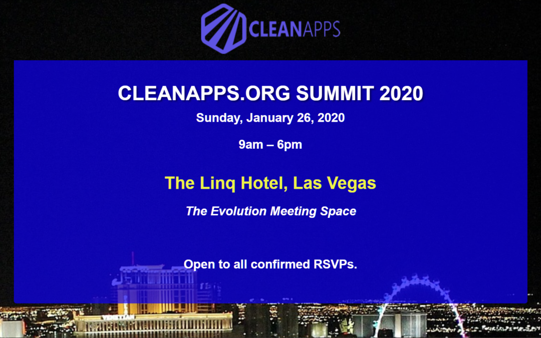 CleanApps Summit 2020 – Vegas